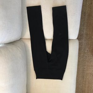 Lululemon black yoga pants, size 6